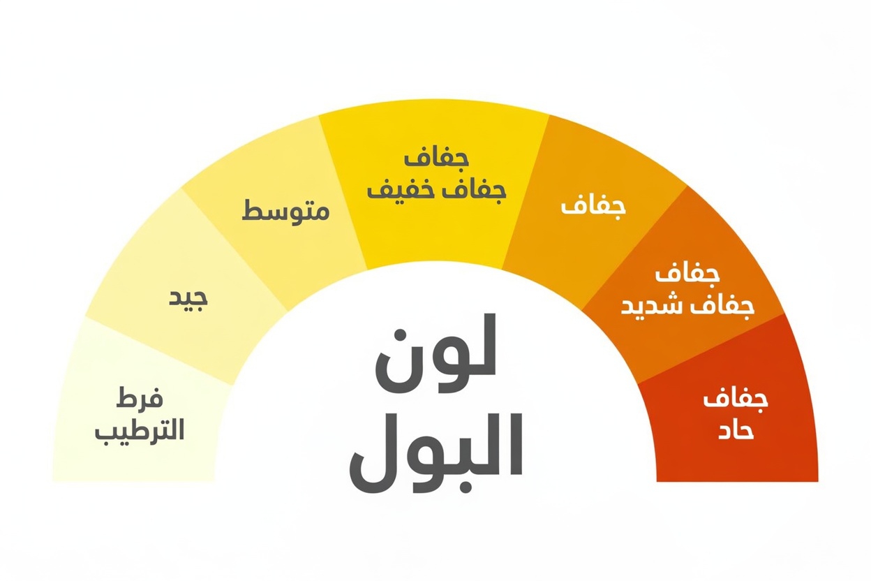 ماذا يعني لون بولك: دليل شامل لفهم إشارات الترطيب