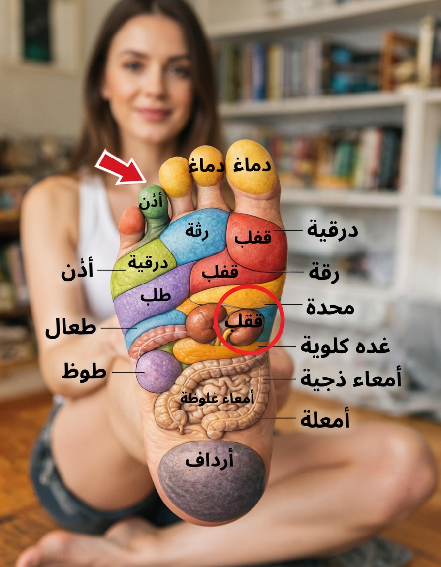 العادة القديمة لتدليك باطن قدميك بالزيت قبل النوم: طقس بسيط للاسترخاء والعناية الذاتية