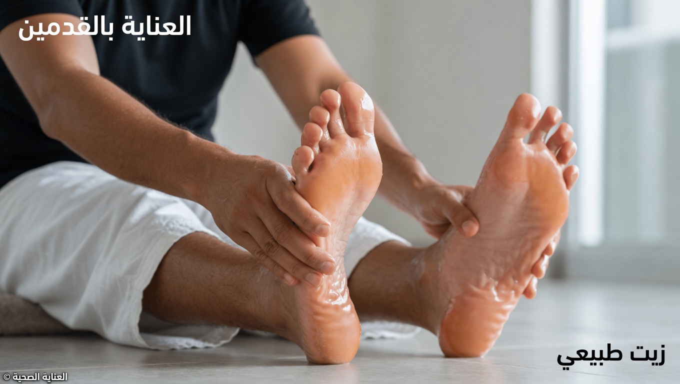العادة القديمة لتدليك باطن قدميك بالزيت قبل النوم: طقس بسيط للاسترخاء والعناية الذاتية