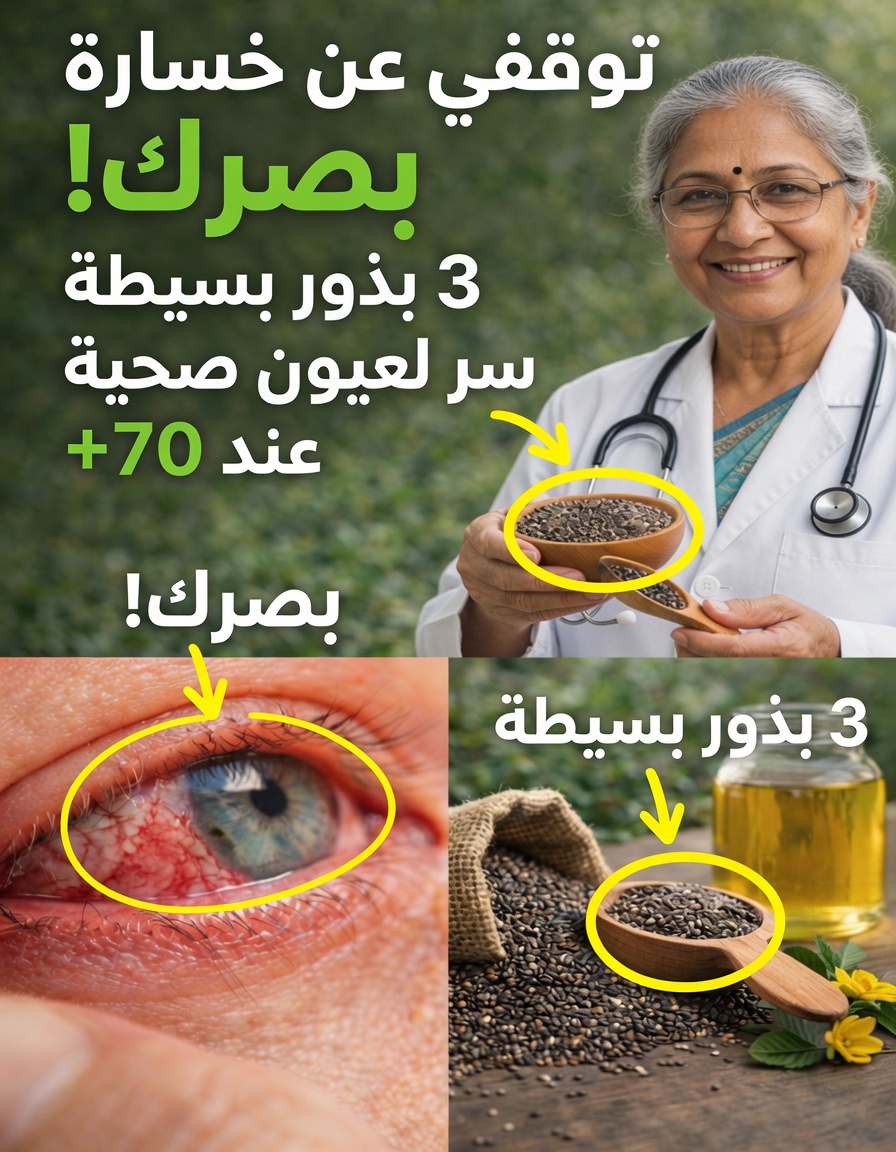 تعرّف على دور بذور الشيا والكتان واليقطين في دعم صحة البصر والشبكية طبيعيًا لكبار السن