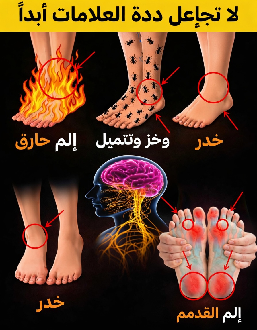 8 علامات صامتة لتغيرات الأعصاب تبدأ في أصابع قدميك وقد تكون تغفل عنها