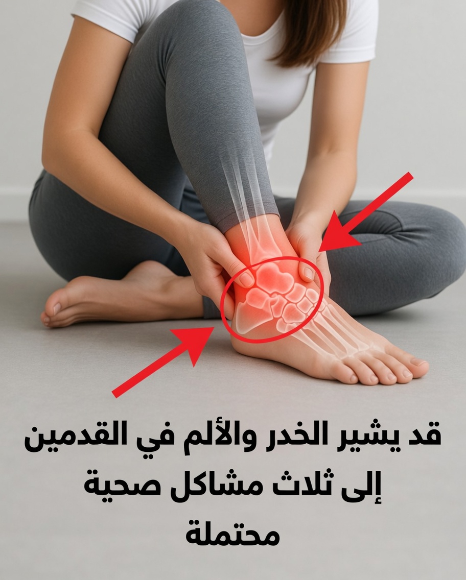 اكتشاف ما قد يشير إليه الخدر والألم في القدمين بشأن ثلاث مشكلات صحية شائعة