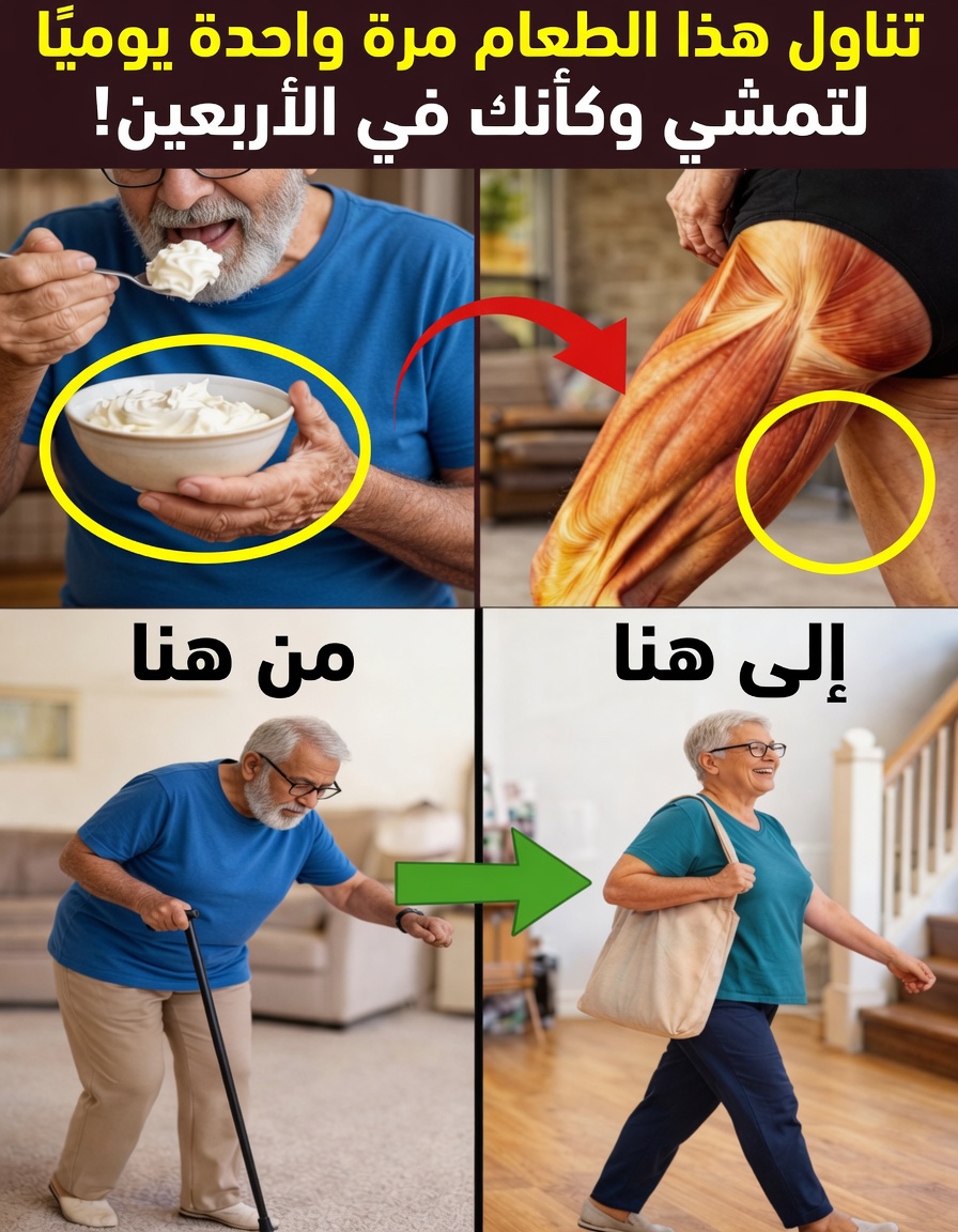 7 أطعمة يومية قد تساعد في الحفاظ على عضلات ساقيك وتقويتها بعد سن السبعين