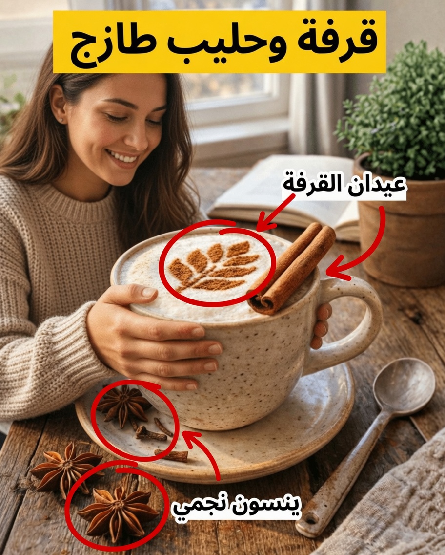 اكتشف كيف قد يساعدك مشروب مسائي بسيط بالقرفة والحليب في دعم صحة عينيك بشكل طبيعي