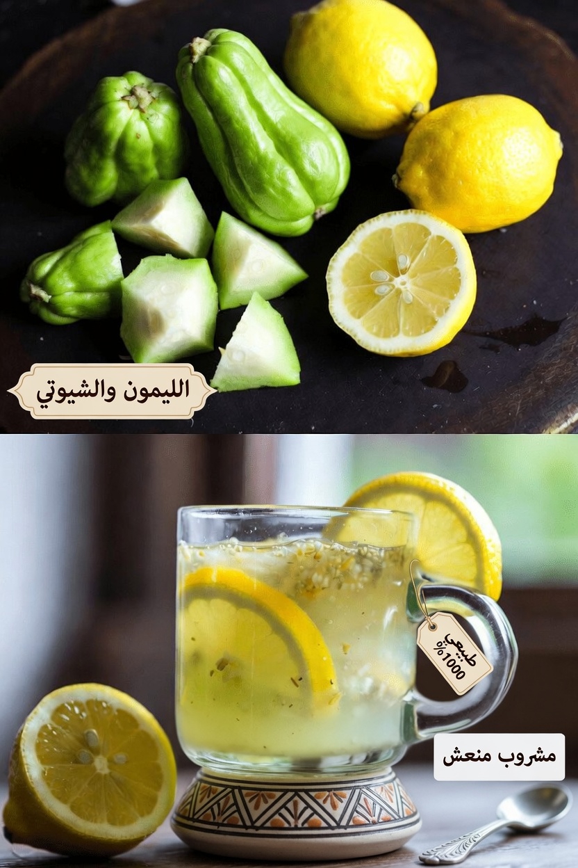 اكتشف الخطوات البسيطة لتحضير مشروب منعش من الليمون والشايوت لروتينك اليومي للعافية