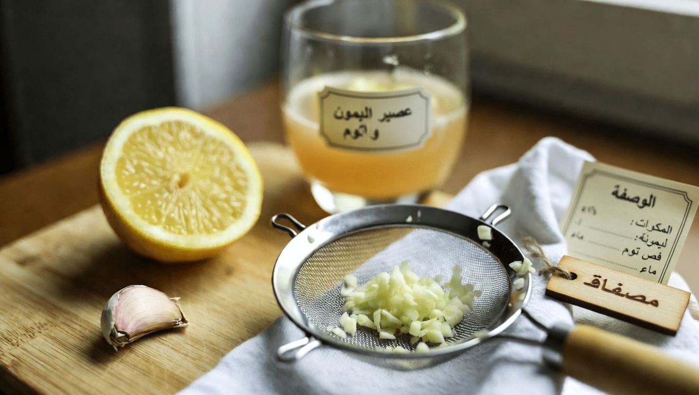 اكتشف كيفية تحضير عصير الليمون والثوم كإضافة طبيعية لروتينك الصحي للقلب
