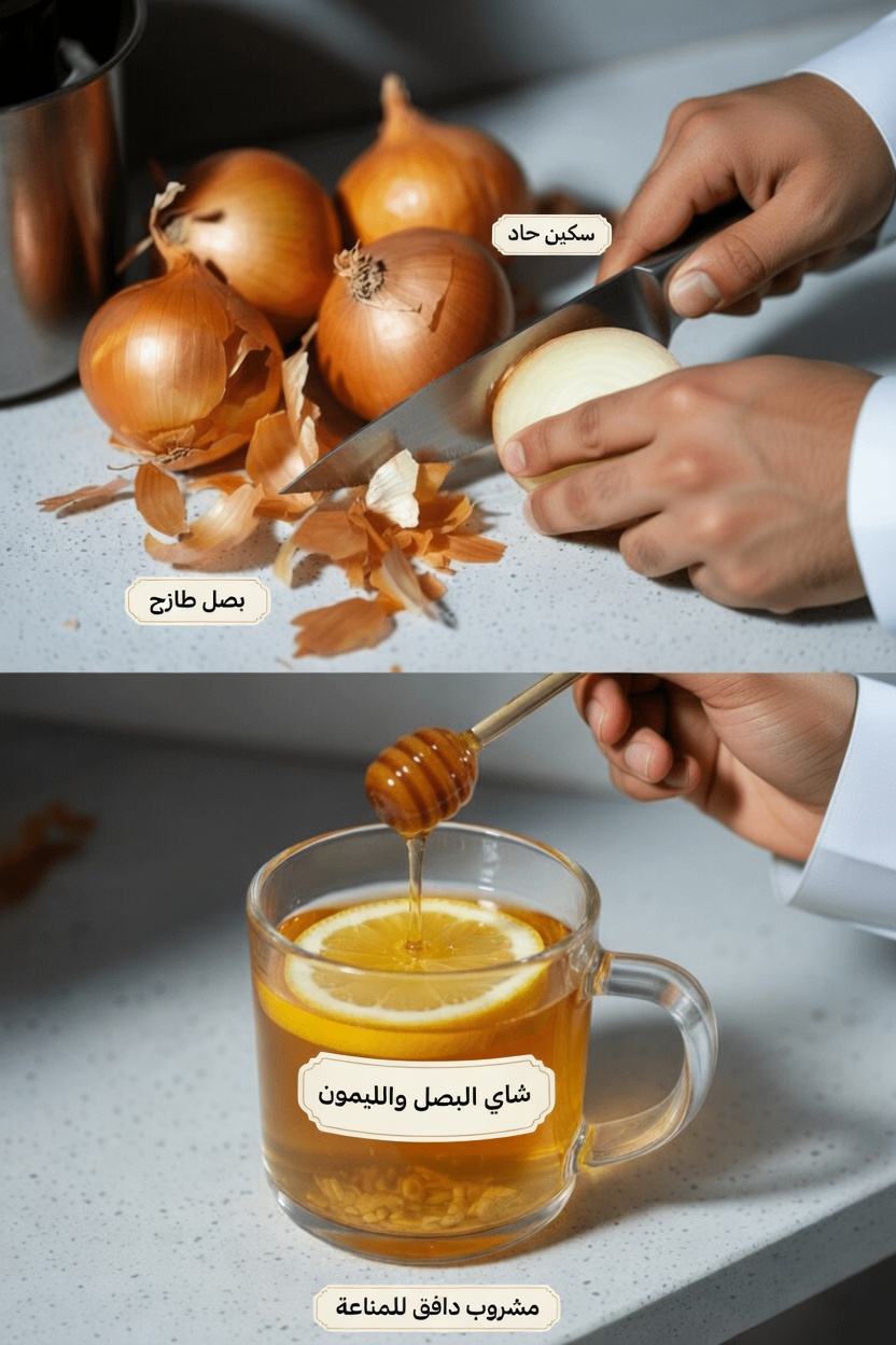 كيفية تحضير شاي البصل في المنزل: دليل بسيط لاستكشاف الطرق الطبيعية لدعم صحة المثانة والبروستاتا