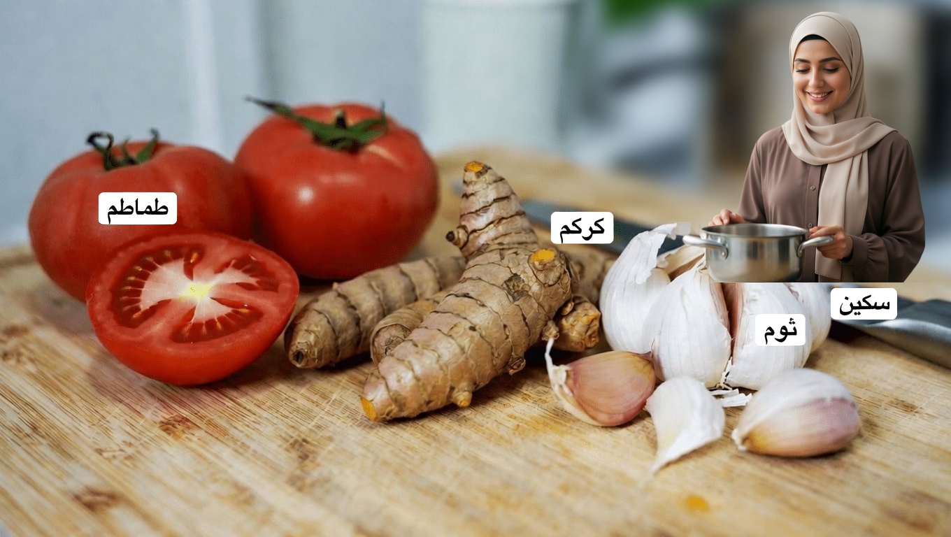 اكتشف كيفية تحضير مشروب بسيط من الطماطم والكركم والثوم لدعم صحة البروستاتا بعد سن الأربعين