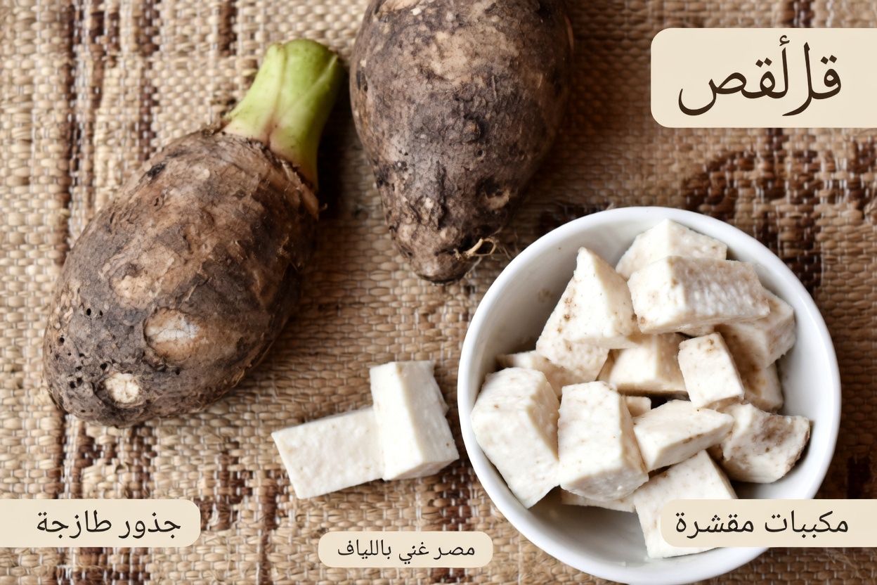 القلقاس: الغذاء الخارق الذي لا يحظى بالتقدير الكافي وقد يغيّر طاقتك وهضمك وصحتك العامة