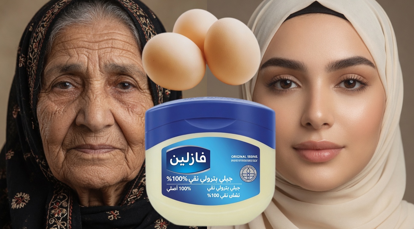 لا مزيد من التجاعيد في سن 65! قناع ليلي من صفار البيض والفازلين جعل وجه أمي ممتلئًا لدرجة أن صديقاتها ظنن أنها خضعت لحقن الفيلر