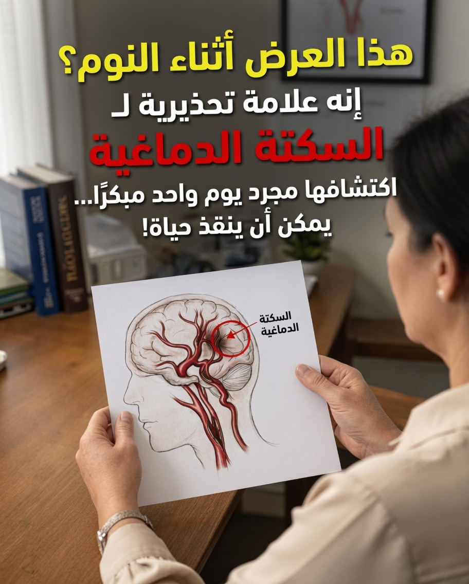 10 علامات تحذيرية لجلطة دماغية أثناء الليل لا يجب أن تتجاهلها أبدًا أثناء النوم