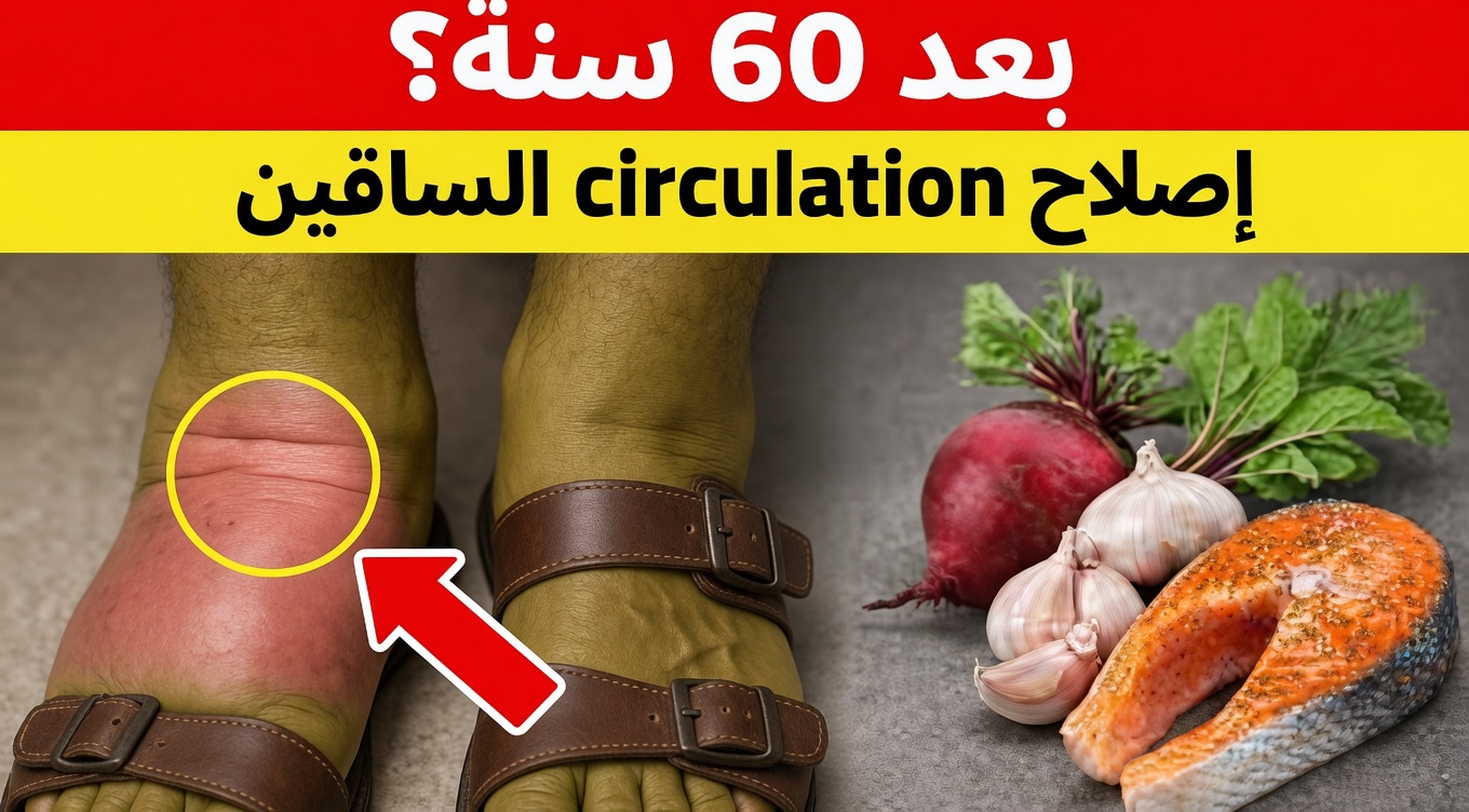 اكتشف 5 أطعمة شائعة غالبًا ما يبرزها كبار السن لدعم الدورة الدموية في الساقين بشكل طبيعي