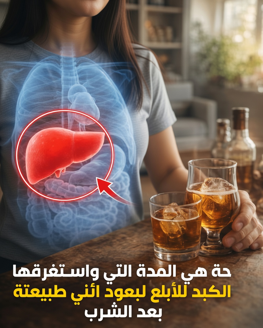 هذا هو الوقت الذي يستغرقه كبدك ليعود إلى طبيعته بعد شرب الكحول