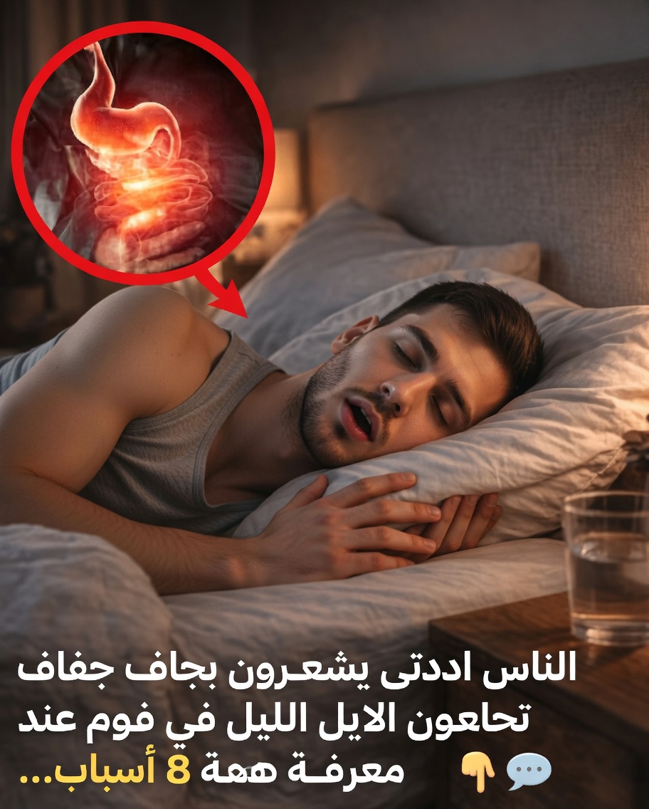 لماذا تشعر بجفاف الفم ليلًا: 8 أسباب شائعة وخطوات بسيطة لتحسين شعورك