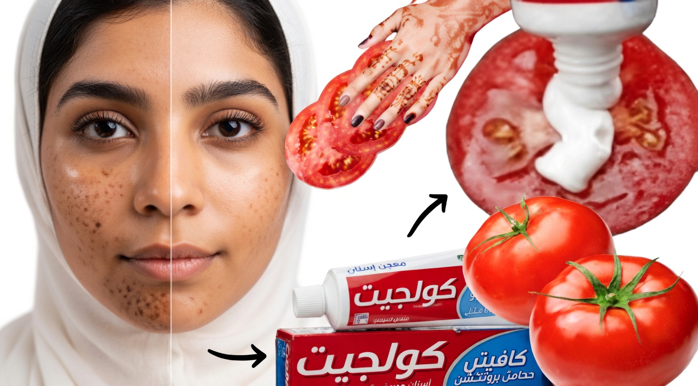 اكتشف قناع الوجه الرائج بمعجون الأسنان والطماطم الذي يجربه الكثيرون للحصول على مظهر مسام أصغر وبقع داكنة أقل ولمعان بشرة أكبر وتقليل ألطف لشعر الوجه