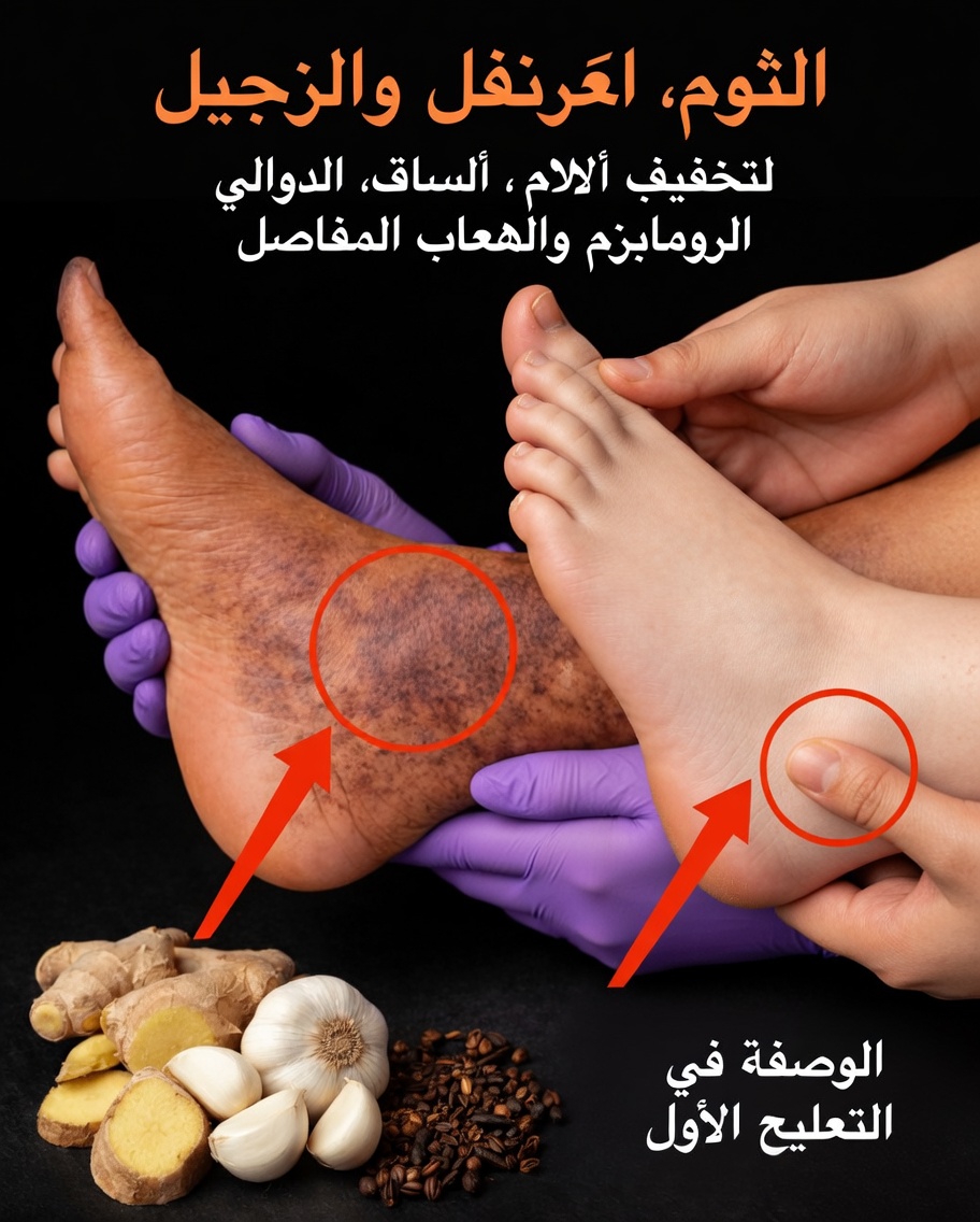 الثوم والقرنفل والزنجبيل: نهج طبيعي لدعم الدورة الدموية وتخفيف الانزعاج الناتج عن الدوالي