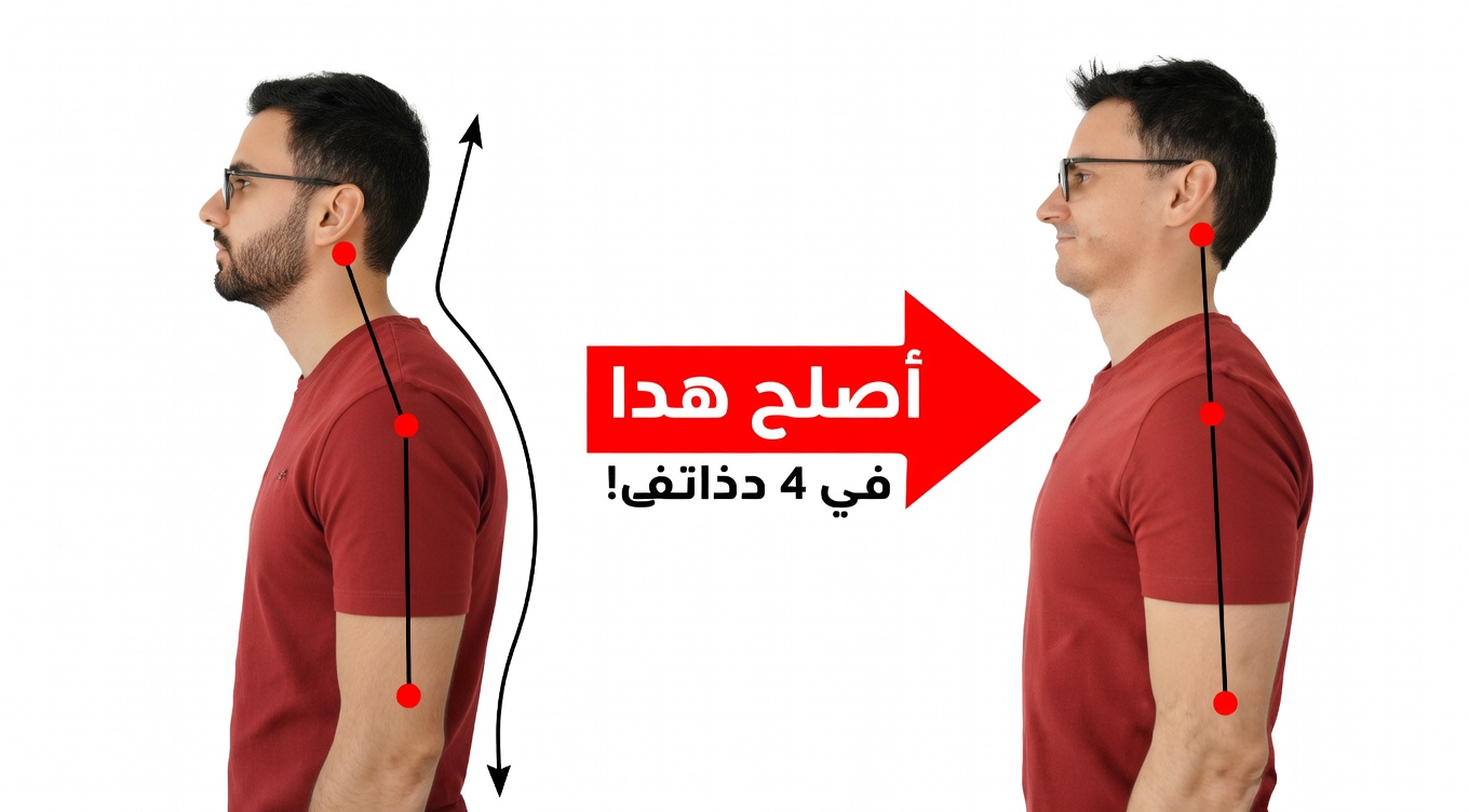 كيفية المساعدة في تحسين وضعية الرأس المتقدمة إلى الأمام بعد سن الستين في 4 دقائق فقط من خلال روتين لطيف