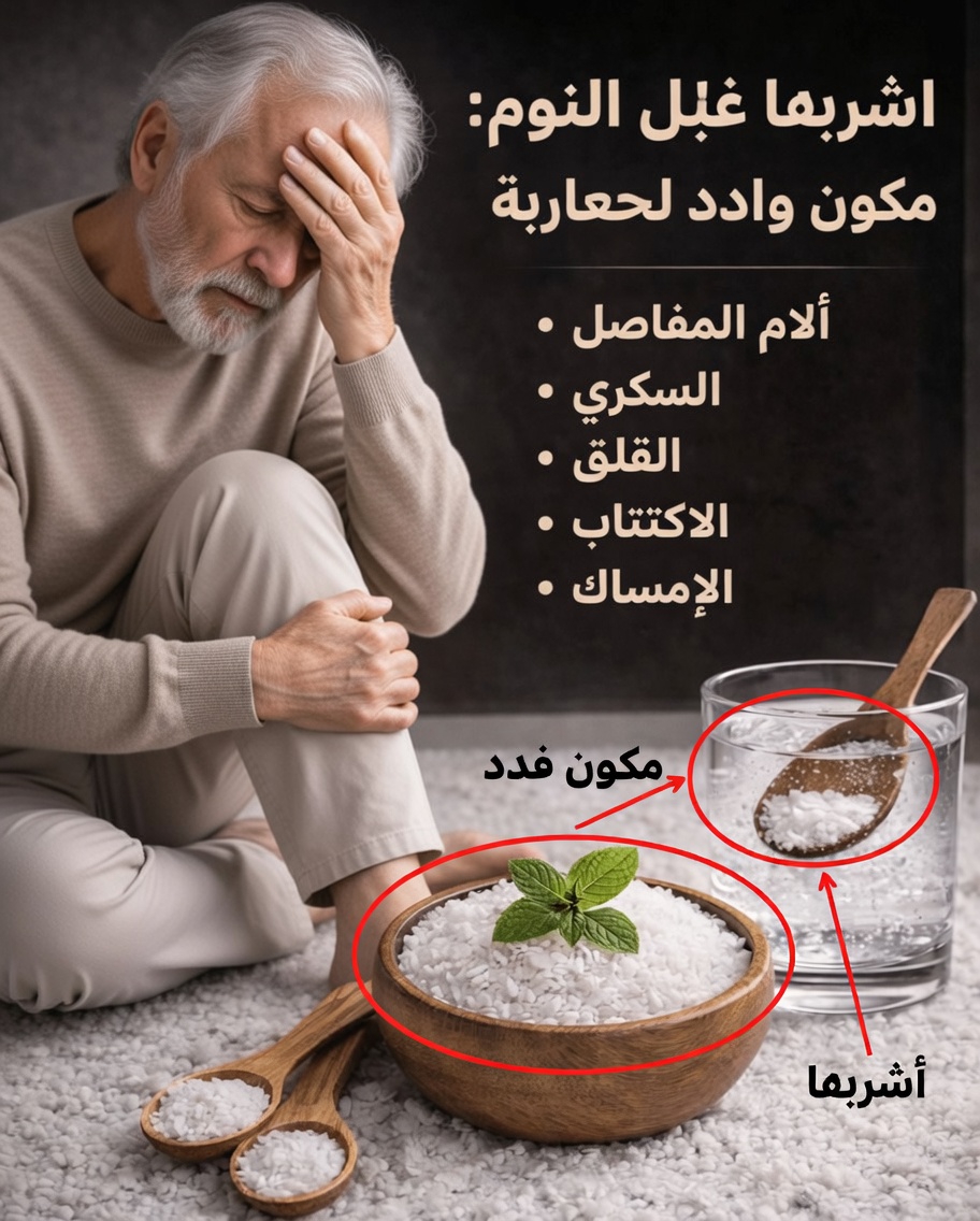 اشرب هذا قبل النوم: عادة بسيطة بمكوّن واحد لدعم العافية الطبيعية