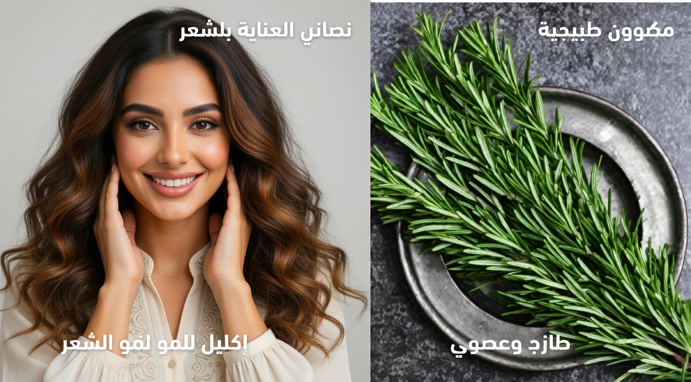 «ندى» إكليل الجبل لنمو الشعر: سر الجدة يحظى بتأييد العلم