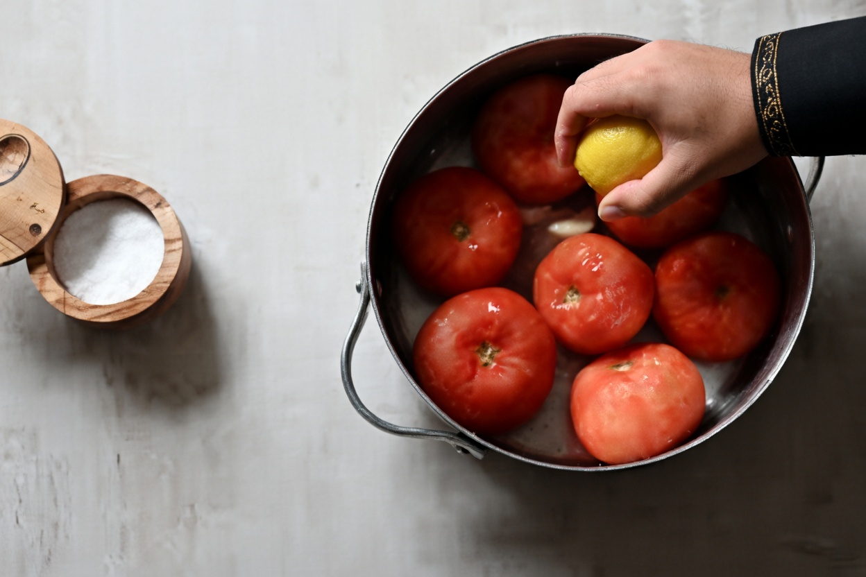 عصير الطماطم والثوم والليمون: مشروب طبيعي يثير فضول كثير من الرجال فوق سن الأربعين