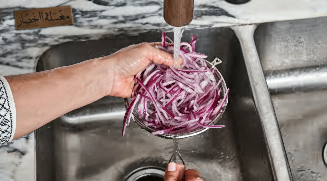 نقع البصل الأحمر في الماء طوال الليل: لماذا تكتسب هذه العادة التقليدية اهتمامًا متزايدًا لصحة الرجال