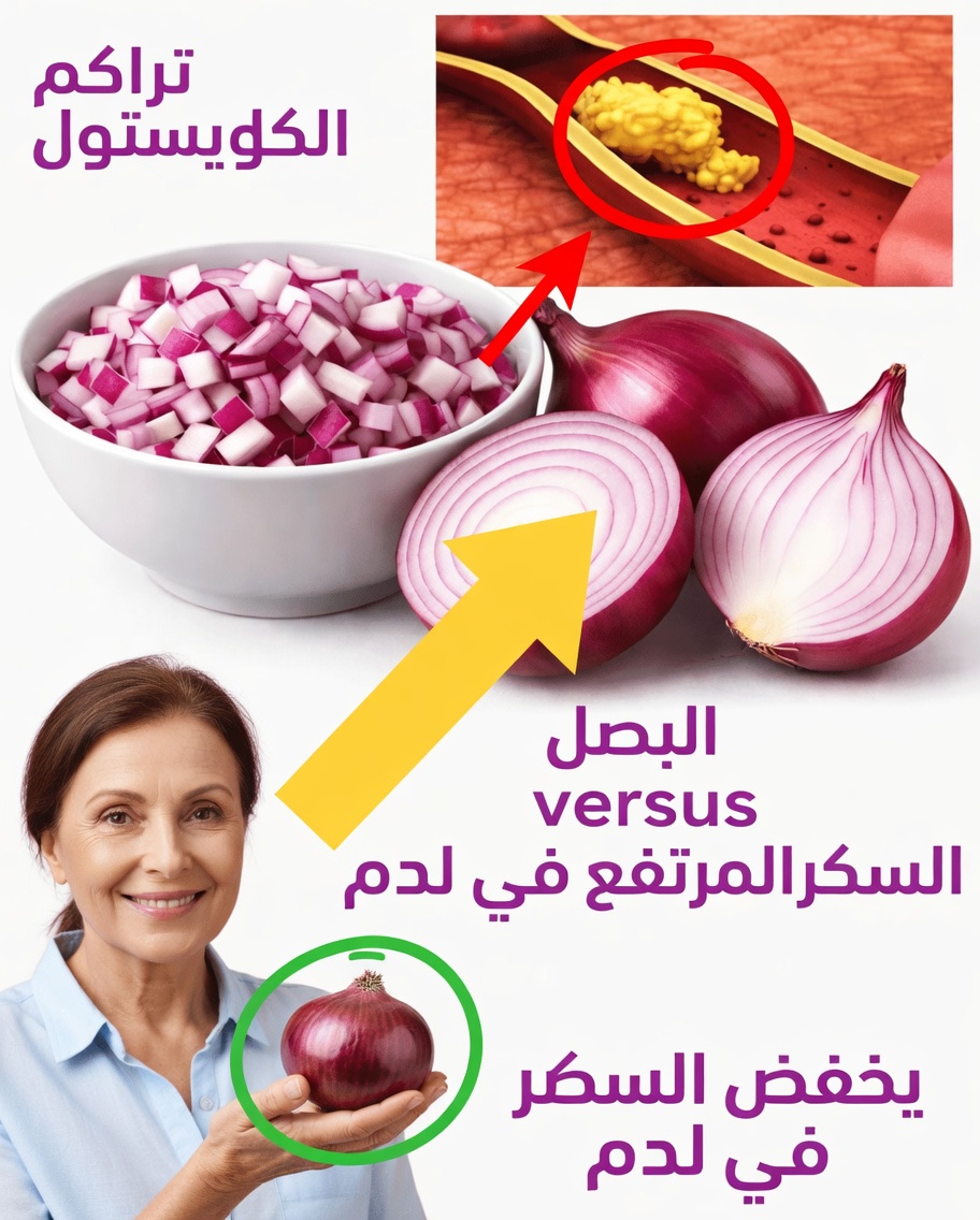 السر المدهش للبصل الأحمر الذي يتحدث عنه الجميع (وما يقوله العلم حقًا عن سكر الدم)