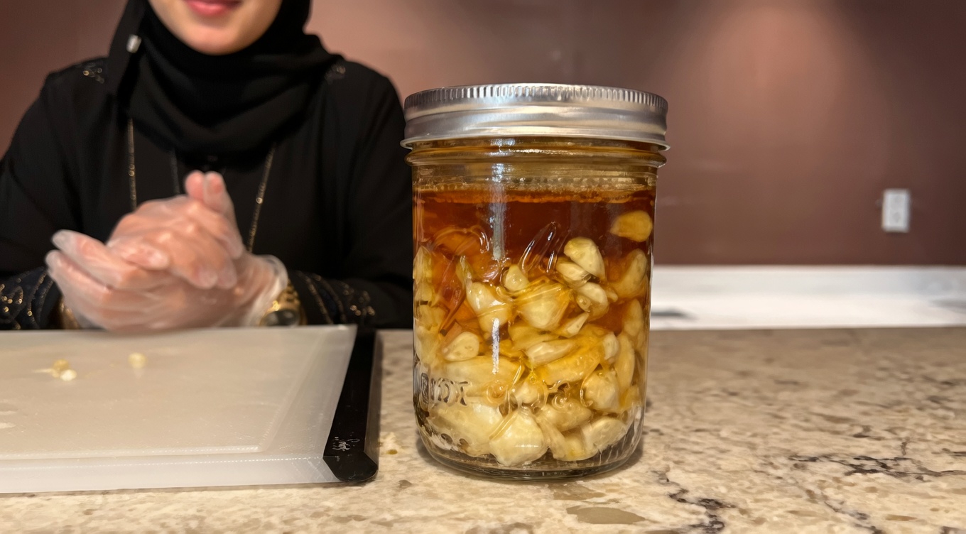 طقس الثوم والعسل الخام الصباحي لمدة 7 أيام الذي يدفع الناس إلى إلغاء مواعيد الأطباء