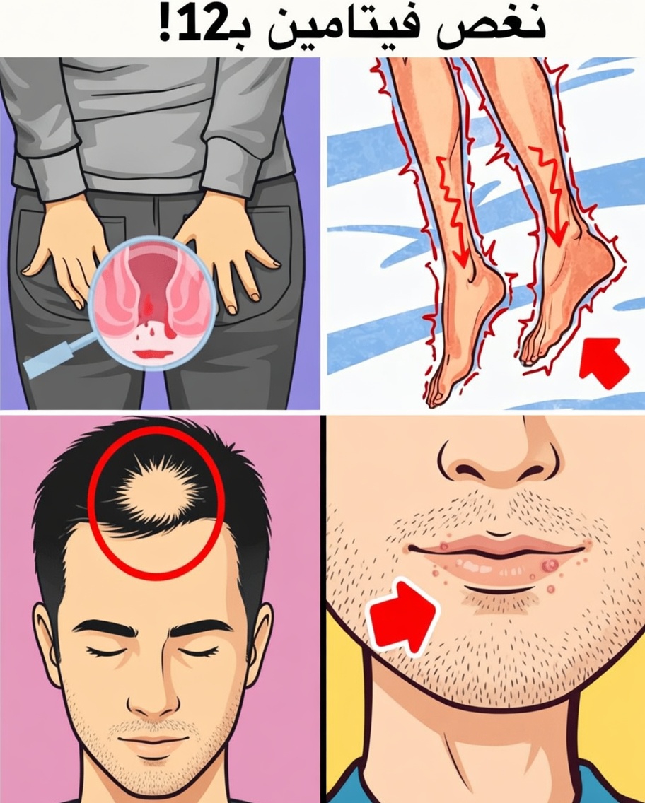 إليك 8 علامات غريبة تشير إلى أن جسمك يتوسل لفيتامين ب12 مع التقدم في العمر