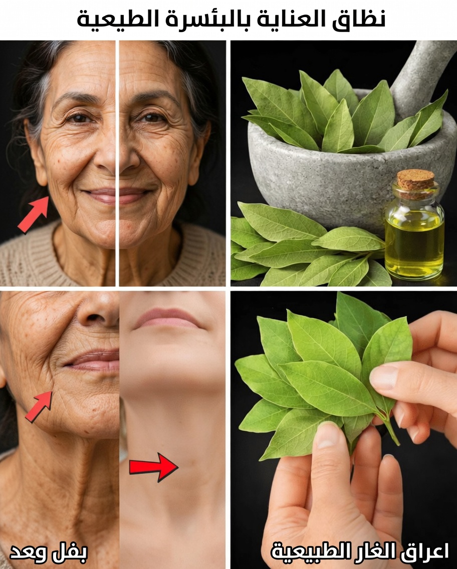 ورق الغار للتجاعيد: الحقيقة أم الخيال – استكشاف طرق طبيعية لدعم بشرة تبدو أكثر نعومة