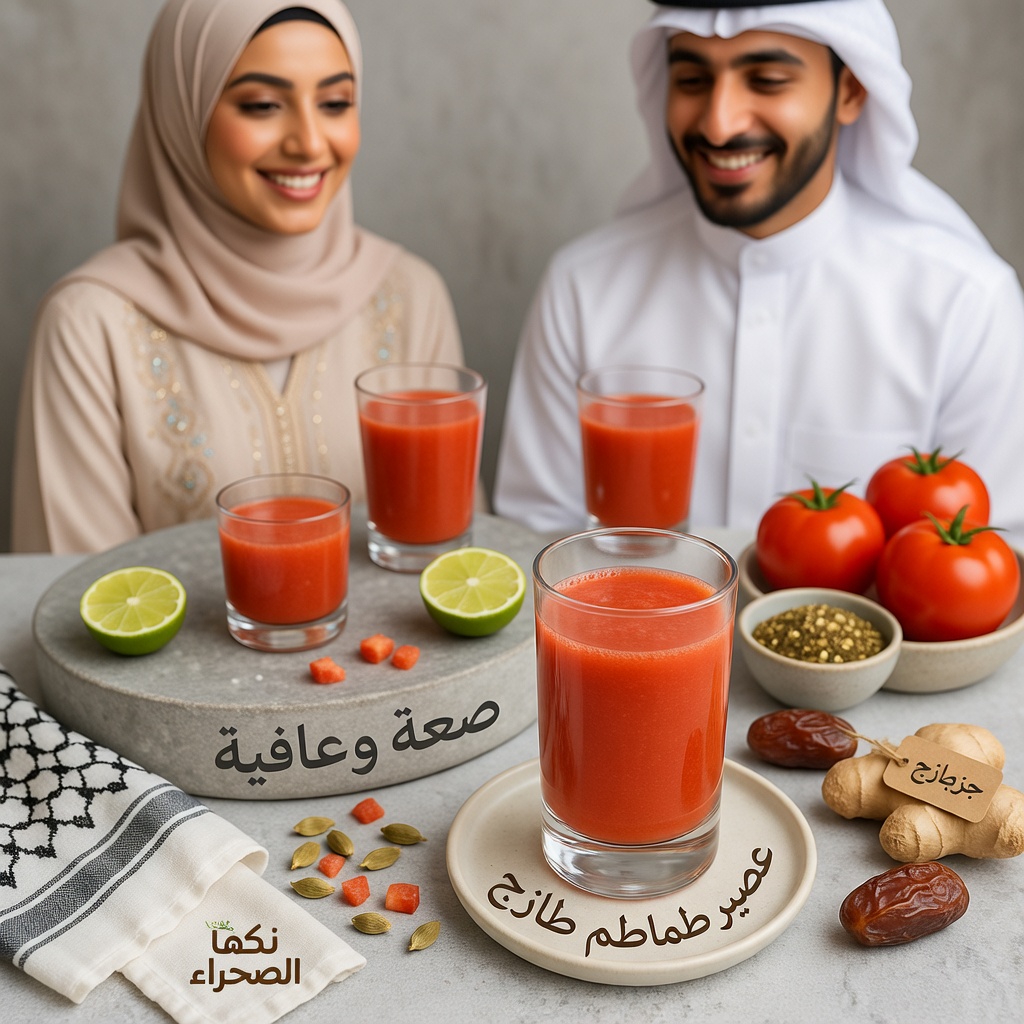 منشّط طاقة طبيعي بالكامل: حافظ على قوتك لمدة 8 ساعات متواصلة مع هذا المعزّز بالزنجبيل والطماطم