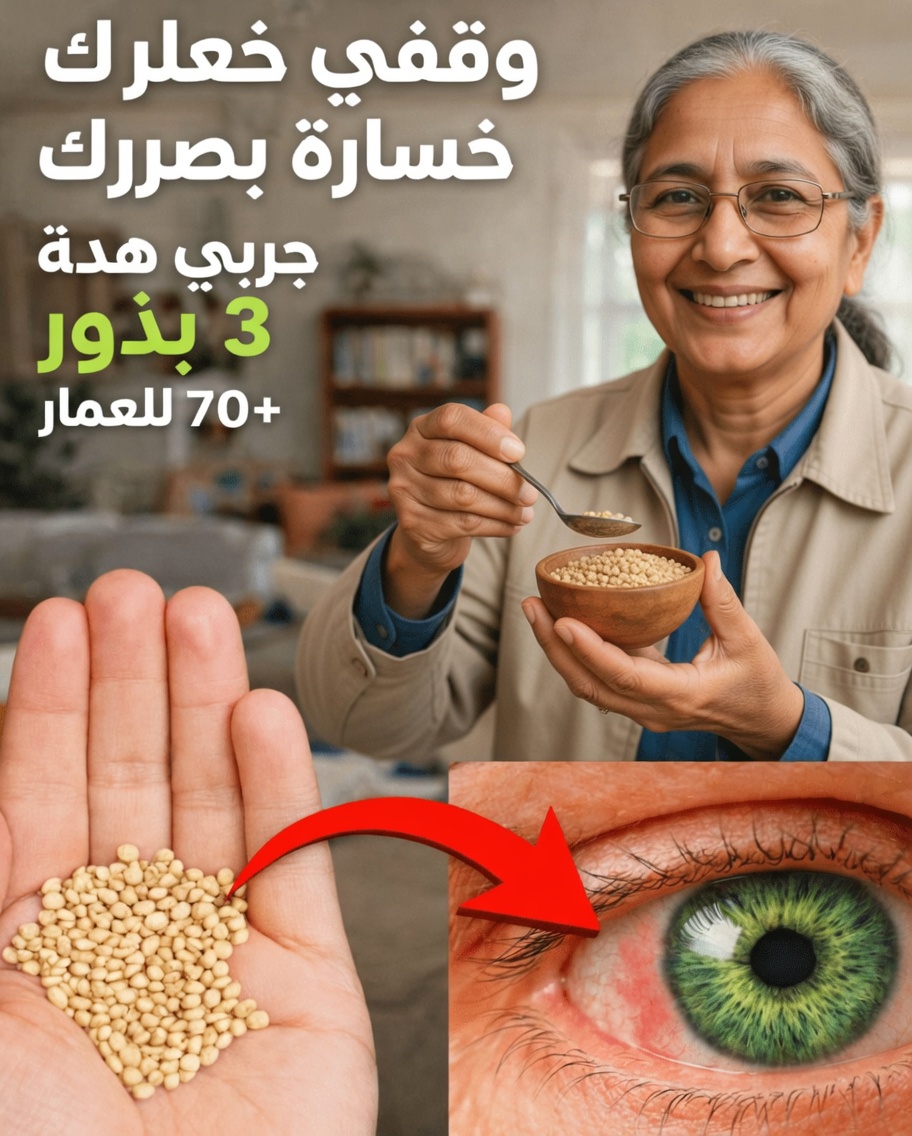 تناول هذه البذرة يوميًا لتقوية عينيك وشبكية العين طبيعيًا: نصائح لصحة البصر والعين
