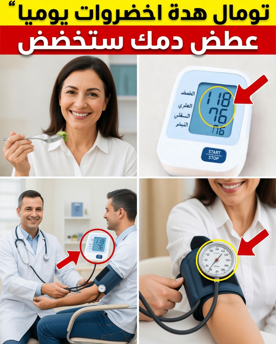 أفضل 5 خضروات يجب على كل مسن تناولها لخفض ضغط الدم طبيعيًا