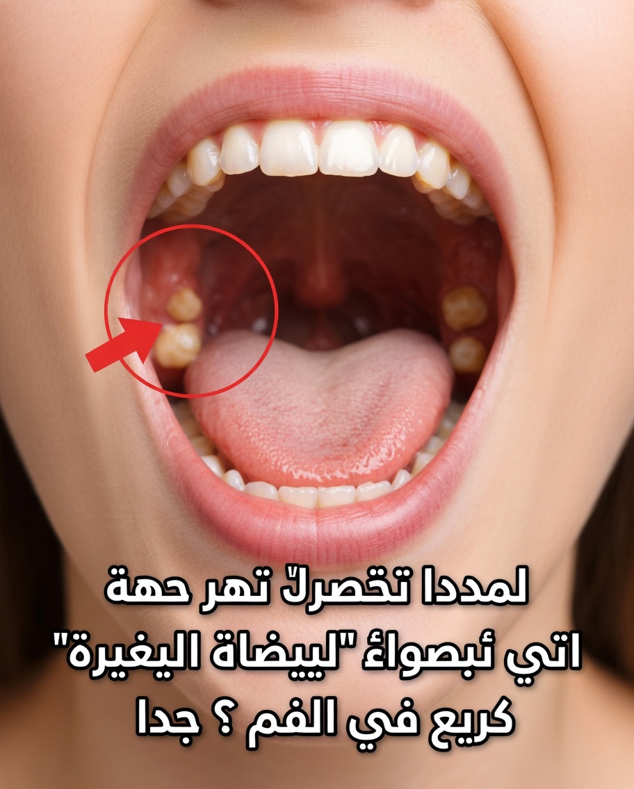 ما تلك الحصوات البيضاء في حلقك التي تسبب رائحة الفم الكريهة والانزعاج؟