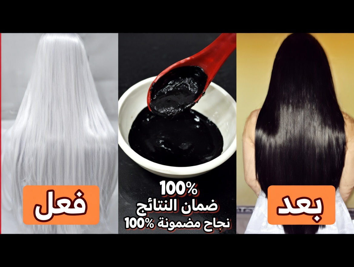 السر خلال 30 دقيقة: كيف تحصل على شعر أسود فاحم دائم طبيعيًا في المنزل — مضمون