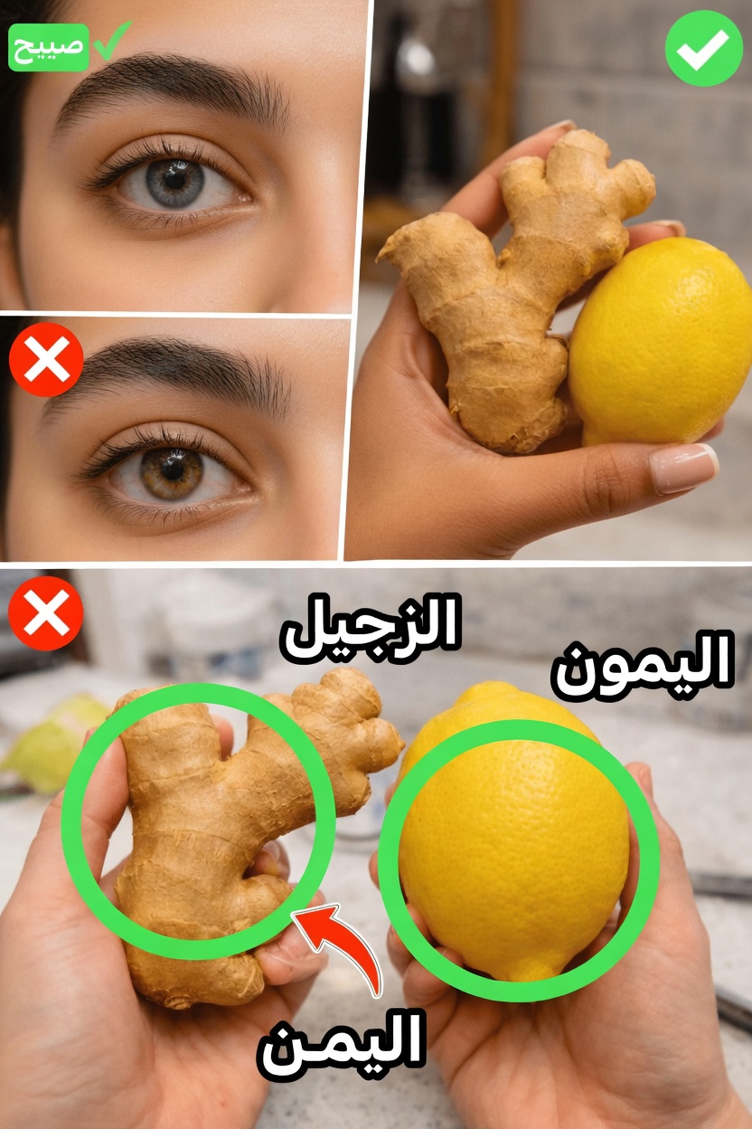 المشروب القديم بالليمون والزنجبيل الذي يدعم رؤية أوضح وأكثر حدة مع التقدم في العمر