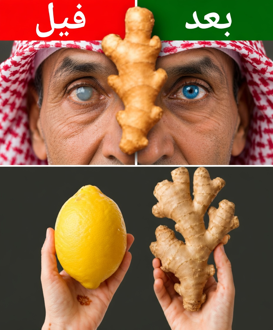 المشروب القديم بالليمون والزنجبيل الذي يدعم رؤية أوضح وأكثر حدة مع التقدم في العمر