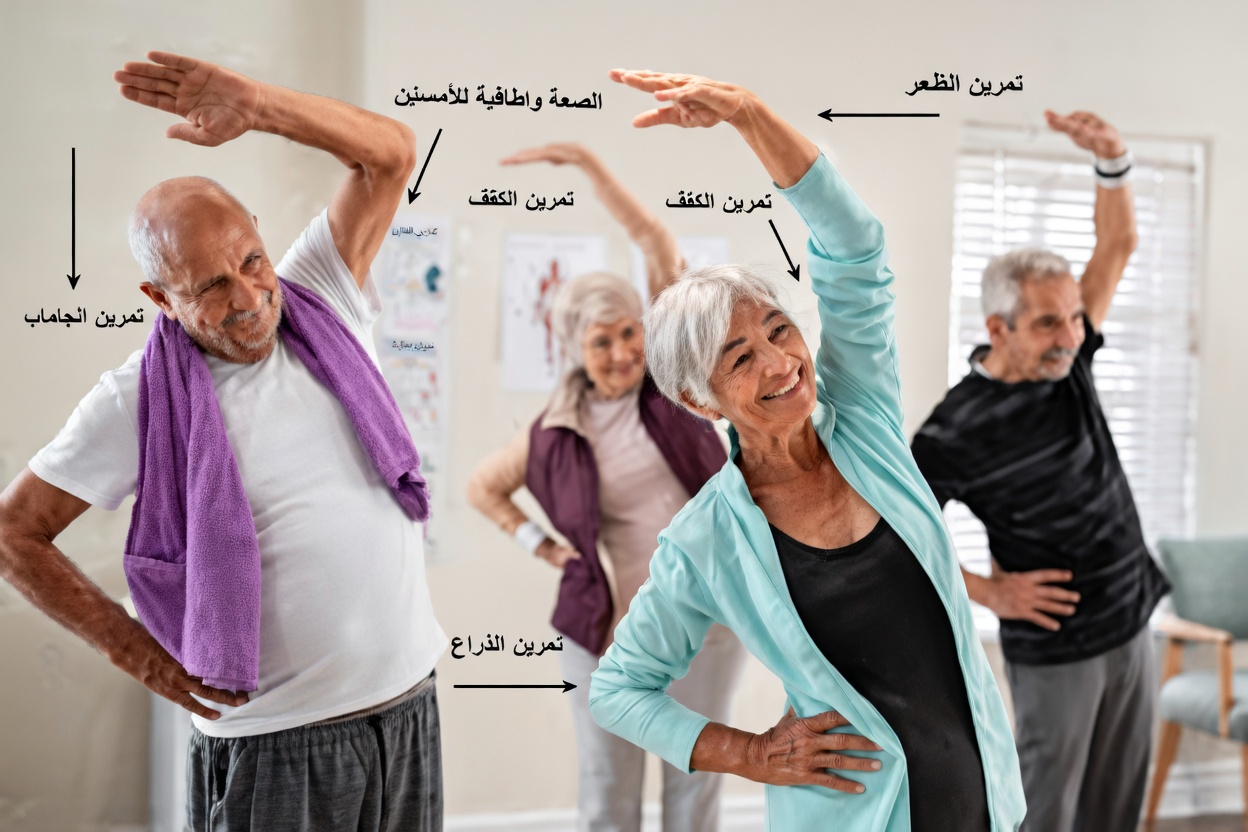 5 تمارين لطيفة منخفضة التأثير بعد سن الستين يستكشفها كثير من كبار السن كبدائل للمشي