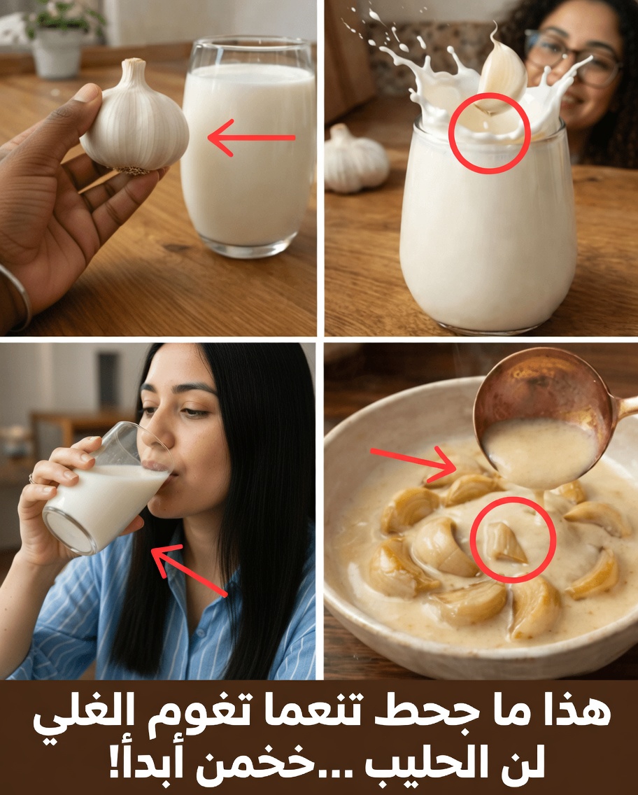 هل شرب الثوم المسلوق في الحليب عادة مفيدة أم خطر ينبغي أن تعرفه؟