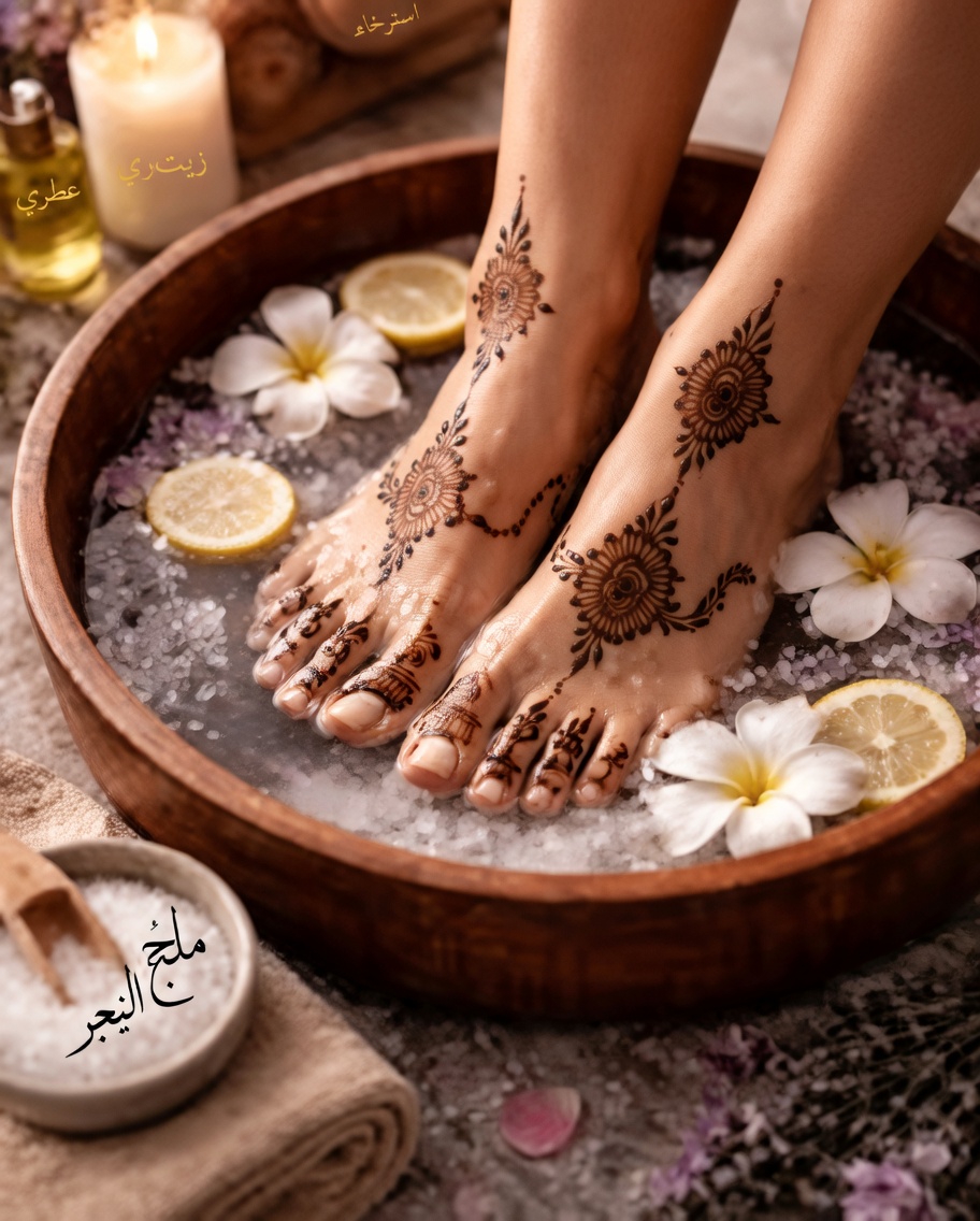 7 حيل قبل النوم لتخفيف تورم القدمين طوال الليل