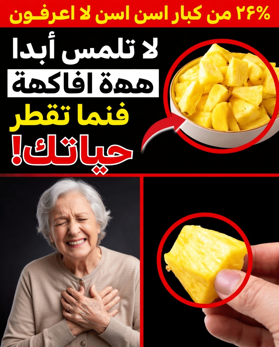 فوق الستين؟ 4 أسوأ فواكه يجب ألا تلمسها أبداً و4 يجب أن تأكلها يومياً