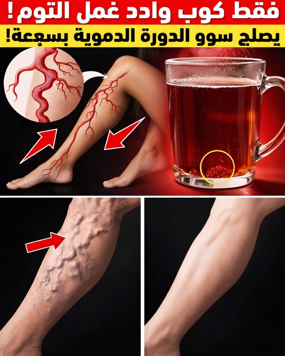 فوق الستين؟ اشرب هذا لزيادة تدفق الدم في الساقين فورًا