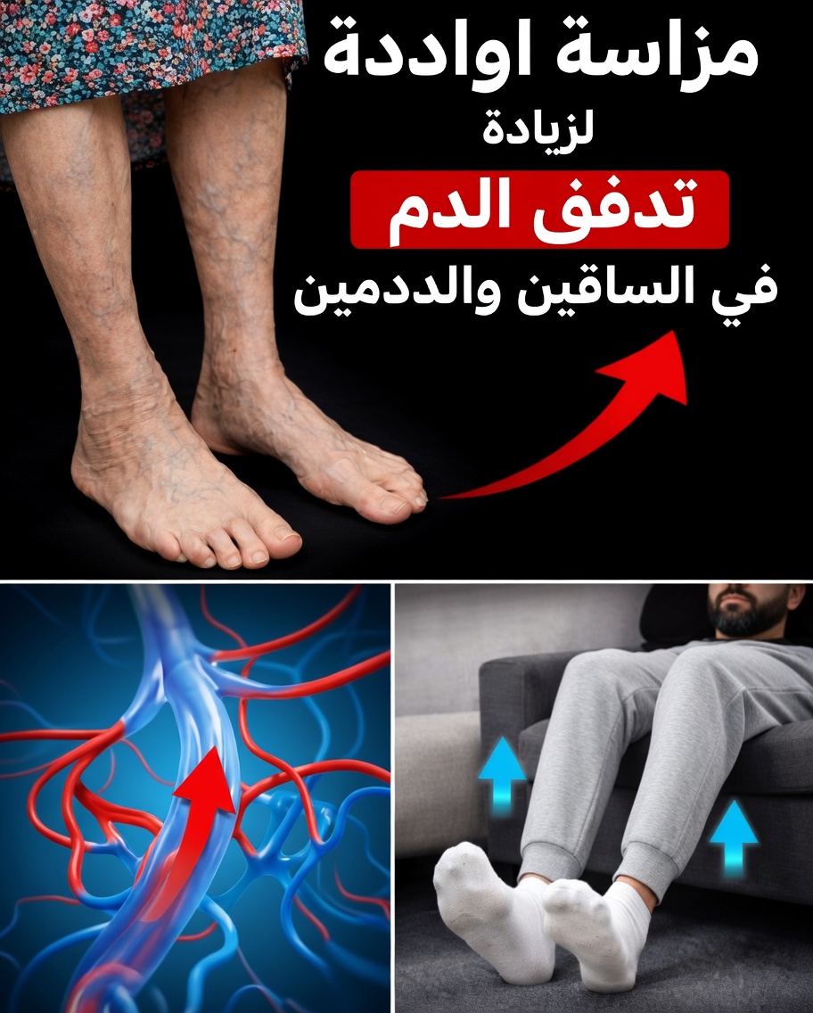عادة بسيطة واحدة لزيادة تدفق الدم في الساقين والقدمين لخطوات يومية أخف