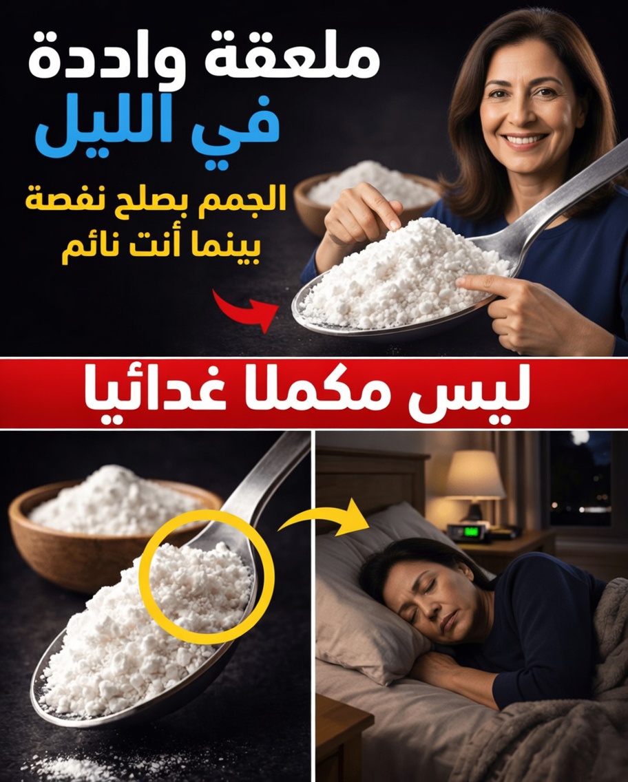 فوق الخمسين؟ تناول ملعقة صغيرة قبل النوم وسيبدأ جسمك بالتعافي خلال الليل – ماذا يشير إليه العلم