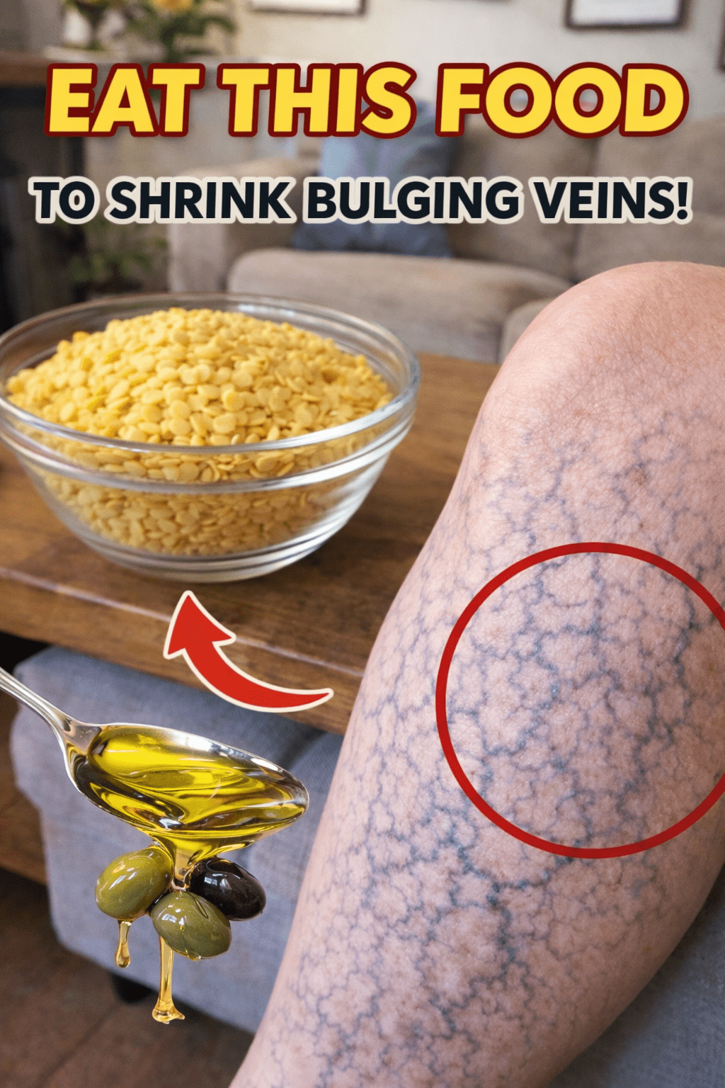 الدوالي بعد سن الستين: عادة يومية بسيطة باستخدام زيت الزيتون لدعم مظهر أرجل أكثر صحة بشكل طبيعي