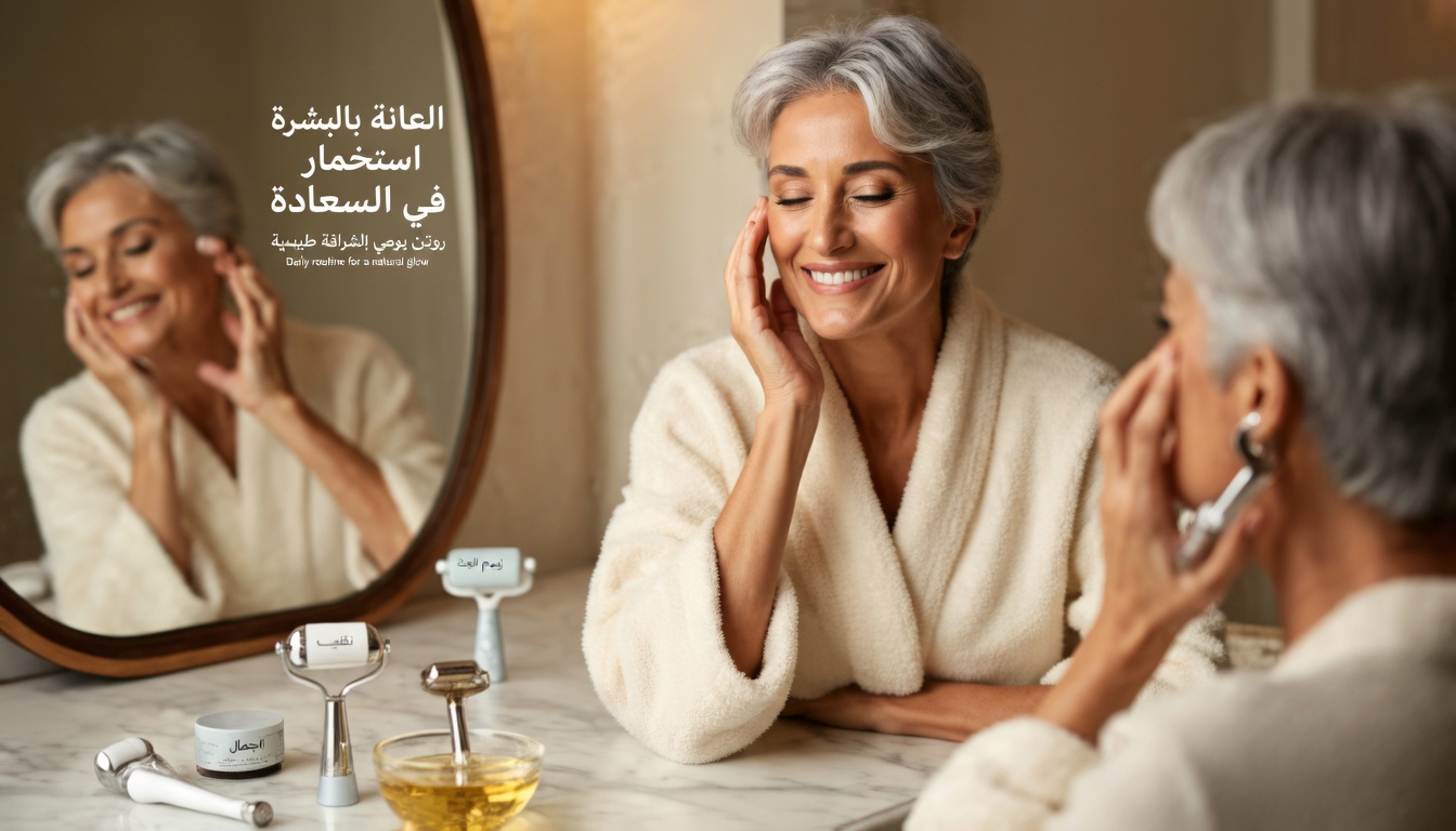 لكبار السن: تألقوا أكثر في دقائق – علاج بسيط بتدليك الوجه