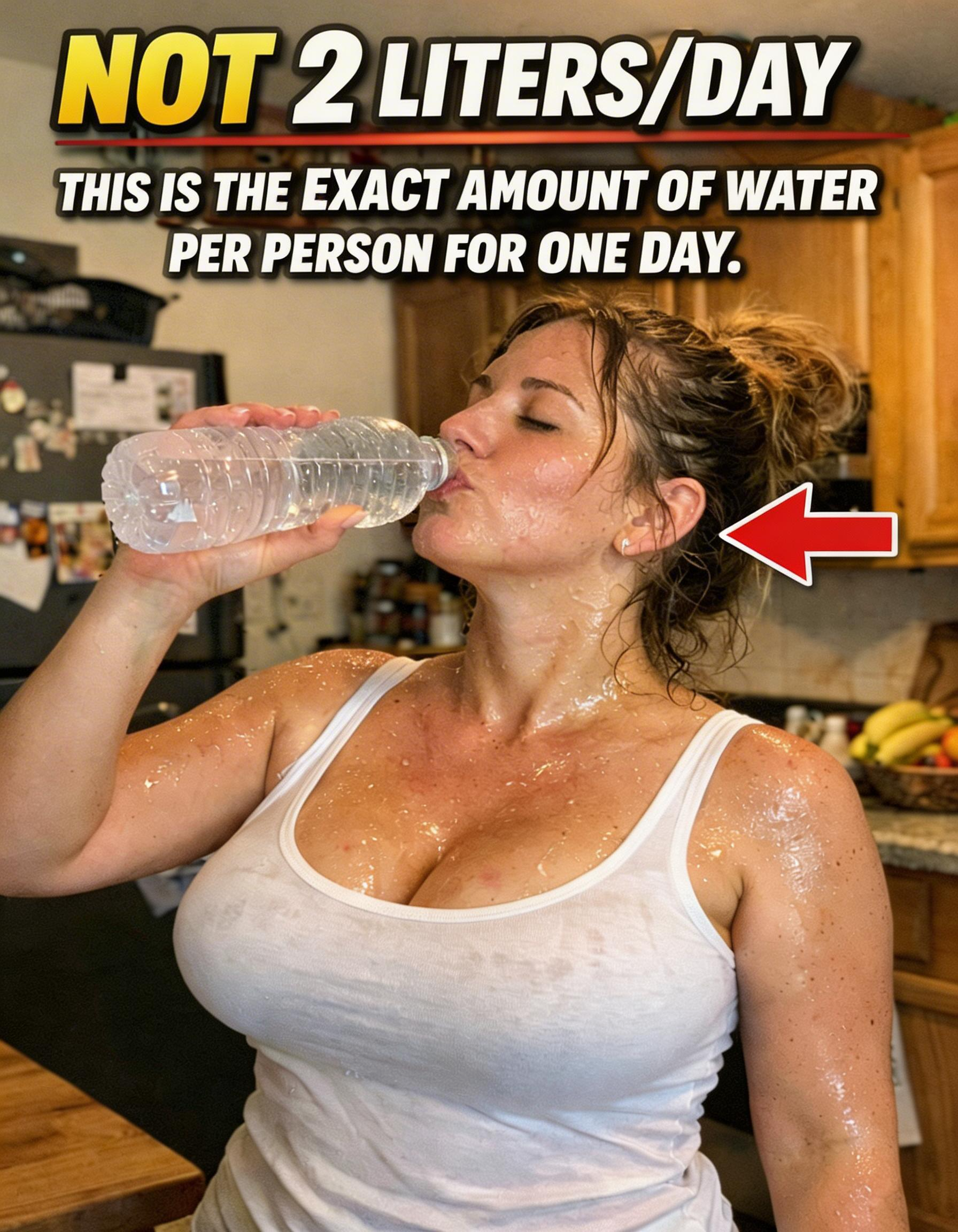 كمية الماء الكافية لجسم كل شخص؟