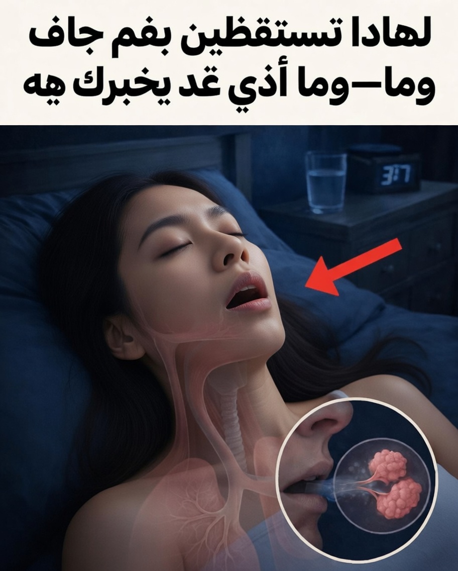 لماذا تستيقظ باستمرار وفمك جاف—وما الذي قد يخبرك به ذلك