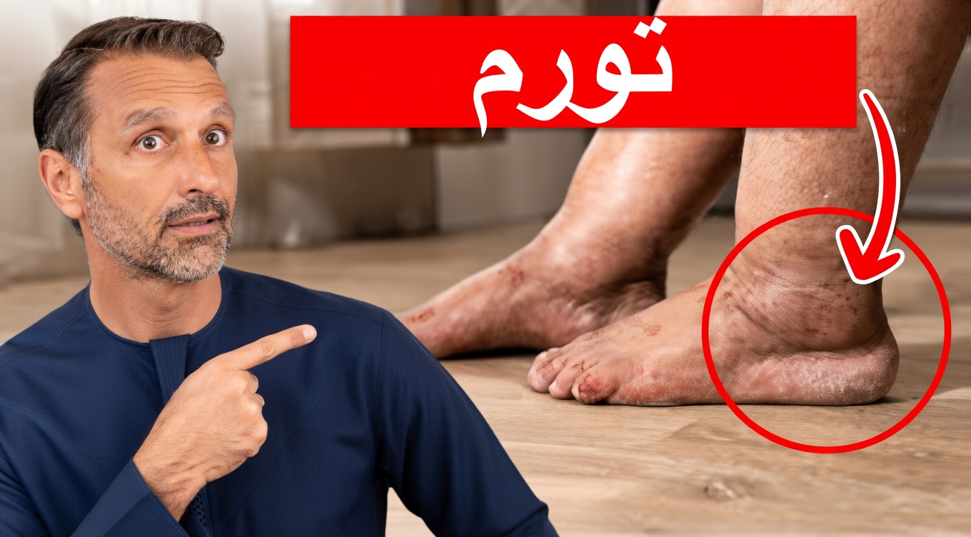 الفيتامين رقم 1 للقضاء على تورم الساقين والكاحلين