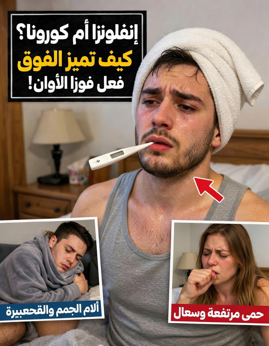 كيف تميز بين أعراض الإنفلونزا وكوفيد-19: دليل بسيط لمخاوف الحياة اليومية