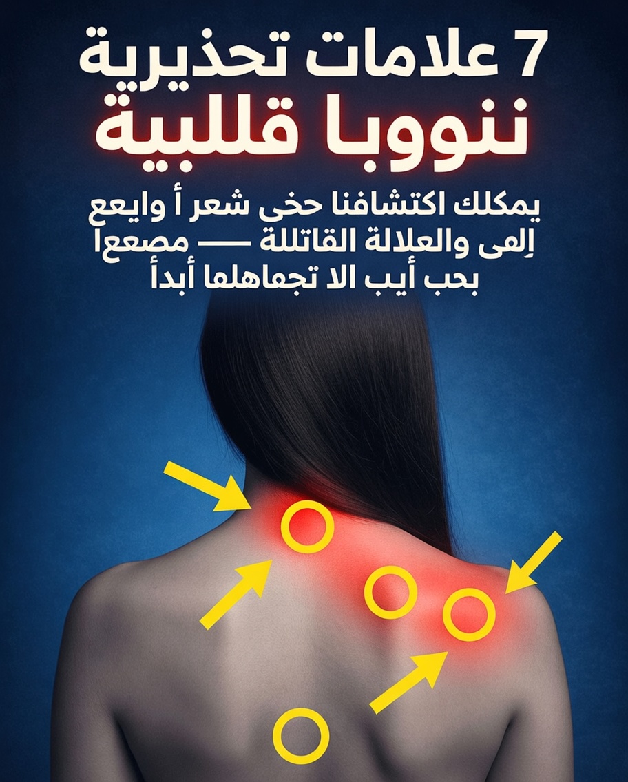 7 علامات تحذيرية لنوبة قلبية يمكنك ملاحظتها قبل شهرٍ كامل — والعلامة القاتلة الوحيدة التي يجب ألا تتجاهلها أبدًا